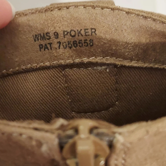 DV by Dolce Vita "Poker" Taupe Brown Western Ankle Booties in Size 9 - Picture 9 of 11